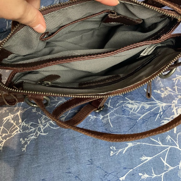 SPIKES AND SPARROW convertible bag to backpack leather - Picture 5 of 8